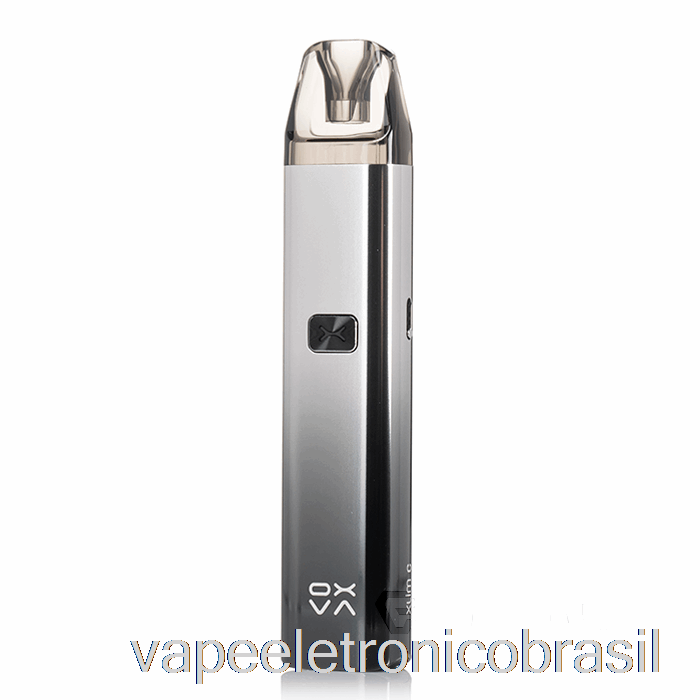 Vape Recarregável Oxva Xlim C 25w Pod System Preto Brilhante Prata